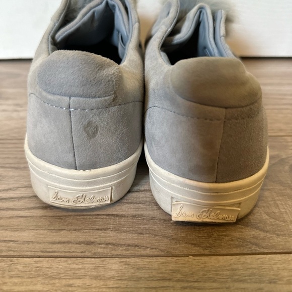 Sam Edelman Leya Blue and White Sneakers - Picture 3 of 7